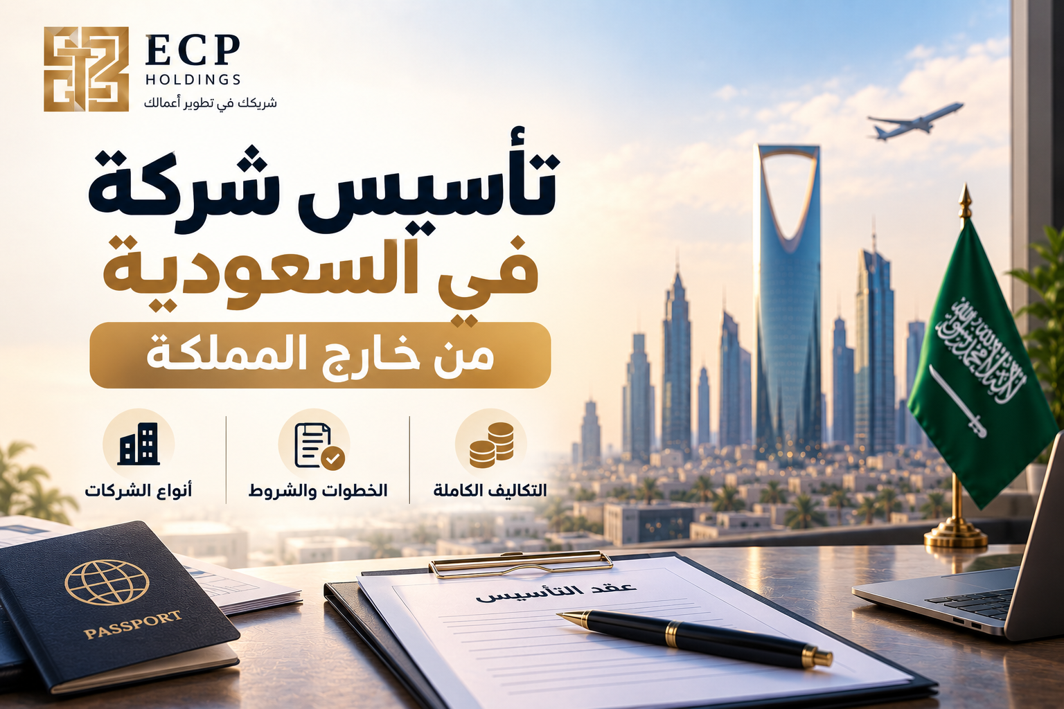 تأسيس شركة في السعودية من خارج المملكة 2027: أنواع الشركات وأفضل شركة لتأسيسها